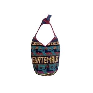 Hand Crafted Artisan Boho Chic Shoulder Bag Purse Guatemala Colorful Pattern